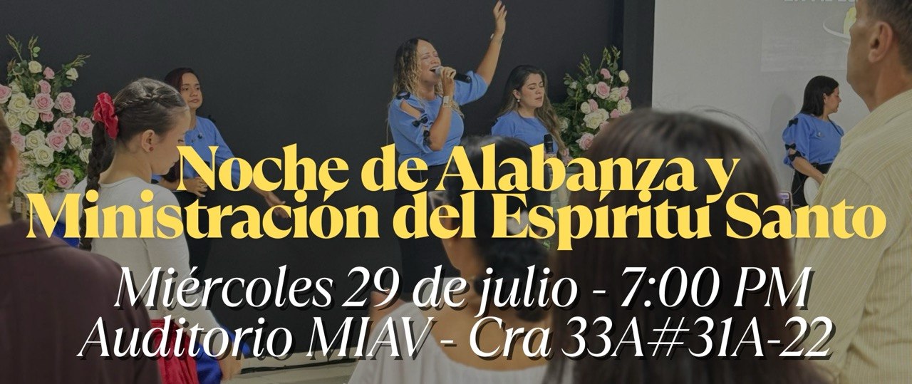 Noche de alabanza 29 julio 2026