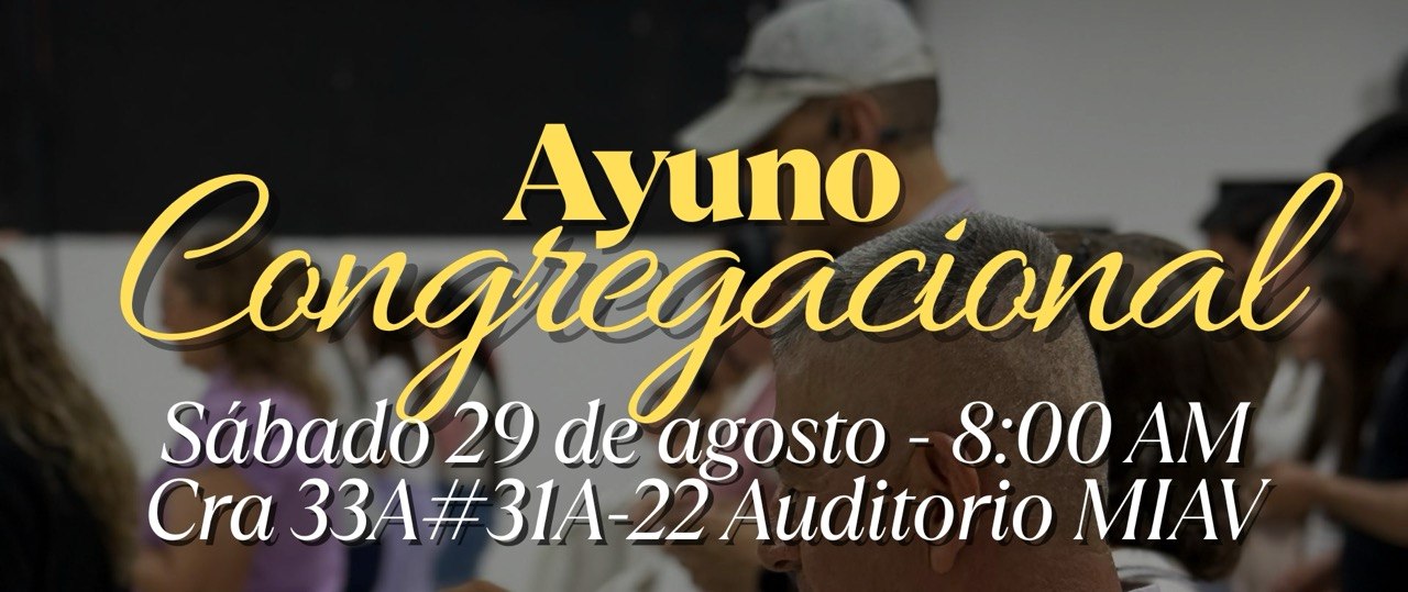29 de agosto 2026 ayuno congregacional 29 de agosto 2026 ayuno congregacional