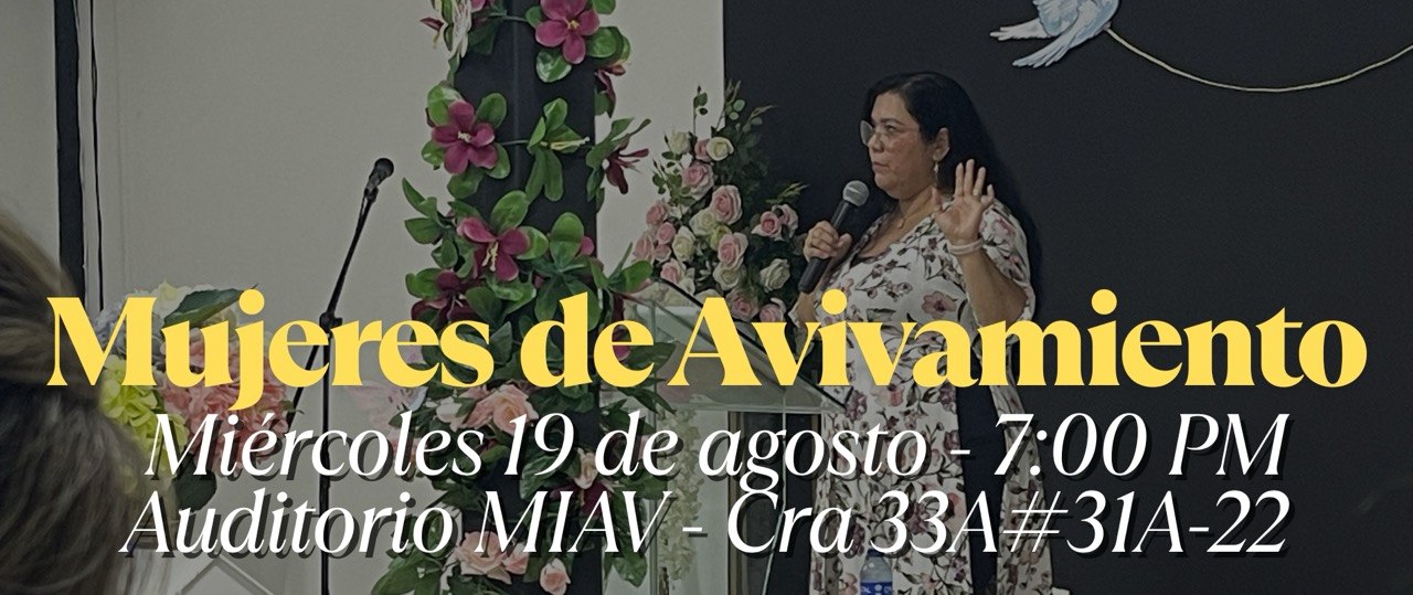 Mujeres de avivamiento 19 agosto Mujeres de avivamiento 19 agosto